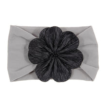 Load image into Gallery viewer, Cute 1PCS Baby Girls Lotus Flower Nylon Headband Knot Elastic Newborn Toddler Headwraps Kids Hair Accessories Gifts
