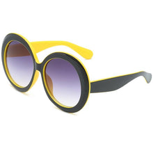 Load image into Gallery viewer, Luxury Round Oversized Big Frame Oval Vintage Elegant Woman Sunglasses  Oculos De Sol Gafas
