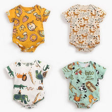 Load image into Gallery viewer, Luxury Modern Interesting Printed Newborn Baby Bodysuit Children Clothing  Girls Boy Jumpsuit For Baby Kids
