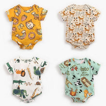 Load image into Gallery viewer, Newborn Colorful Summer Baby Bodysuit Romper For Children Clothing Fashion for Girls and Boys Clothes
