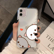 Load image into Gallery viewer, Cat Phone Case For Iphone 11 12 13 Mini Pro Xs Max 8 7 6 6s Plus X 5s Se 2020 Xr Case Polycarbonate Printed Colorful Design Silicone Phone Case
