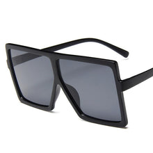 Load image into Gallery viewer, Oversized Modern Luxury Big Frame Square Women Sunglasses New Brand Designer With UV400 Protection Sunglasses oculos masculino
