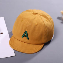 Load image into Gallery viewer, Cotton Baby Adjustable Letter Baseball Caps For Boys &amp; Girl Hats Children Snapback Hip-Hop Sun Hat In Modern Style
