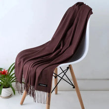 Load image into Gallery viewer, 2022 Tassel Women’s Scarf – Designer Shawl, Wrap &amp; Hijab Pashmina
