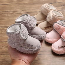 Load image into Gallery viewer, Baby Winter Warm First Walkers Cotton Baby Shoes Cute Infant Baby Shoes Soft Sole Shoe For Toddlers For Boys And Girls
