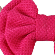 Load image into Gallery viewer, Luxury Cute Baby Girl Headband Ribbon Elastic Rope Big Bow Hair Band Candy Color Pony Tail Ties Ropes For Girls
