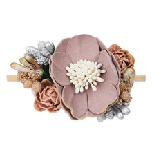 Load image into Gallery viewer, Handmade Luxury Pearl Baby Headbands Bundle Nylon Elastic  Newborn Hair Accessories for Girls Kids
