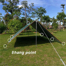 Load image into Gallery viewer, Ultralight Waterproof Tarp Tent – Large Sun Shelter Awning for Camping, Beach &amp; Outdoor Adventures
