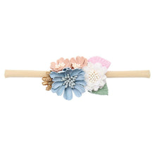 Load image into Gallery viewer, Handmade Luxury Pearl Baby Headbands Bundle Nylon Elastic  Newborn Hair Accessories for Girls Kids
