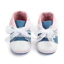 Load image into Gallery viewer, Baby Girl Shoes White Lace Soft Shoe Prewalker Walking Toddler Kids Shoes First Walker
