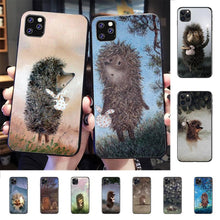 Load image into Gallery viewer, Bright Hedgehog In The Fog Phone Case For Iphone 13 8 7 6 6s Plus X 5s Se 2020 Xr 11 12 Mini Pro Xs Max Screen Protector soft Flexible Silicone Gel Rubber Bumper Cover
