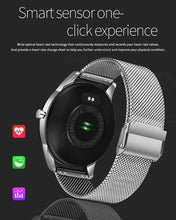 Load image into Gallery viewer, Modern Luxury New Smart Watch For Men and Women LED Color Screen And With Heart Rate Blood Pressure Tracker With  Multi-Function Mode Sport Smartwatch fitness Tracker
