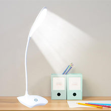 Load image into Gallery viewer, STEVVEX Reading Table Lamp LED Stand Desk Lamp With Rechargeable Battery Levels Brightness Study Reading Desk Lamp For Student Office
