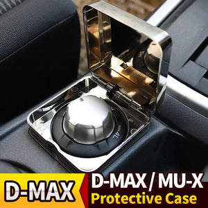 D max Parts Car Accessories For Isuzu D-MAX MU-X Protective Case Cover Sticker Box Potect 4WD Switch Cover ABS Plastic Mux