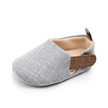 Load image into Gallery viewer, Baby Unisex Shoes Infant Soft First Walkers Nonslip Indoor Outdoor Shoes Cotton Fabric Prewalkers
