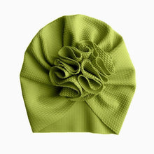 Load image into Gallery viewer, Modern New Lovely Flower Baby Girl Hat Turban Newborn Baby Cap Bonnet Kids Hat For Girls Baby In Trend Design
