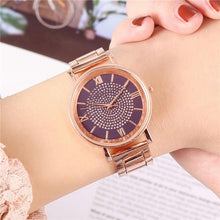Load image into Gallery viewer, New STEVVEX Women Watches 2020 Trend Luxury Style Diamond Rose Gold Ladies Wrist Watches Magnetic Women Bracelet Watch For Women and Girls
