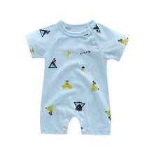 Load image into Gallery viewer, Infant Jumpsuit Summer Romper Cartoon Animal Print Girl  and Boy Cotton Suit Newborn Romper Design
