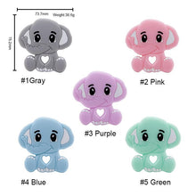 Load image into Gallery viewer, New Sets Baby Silicone Teether Rodent Silicone Animal Fox Teeth Chew Children Goods
