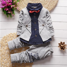 Load image into Gallery viewer, Baby Boy Gentleman Clothing Sets Birthday Formal Outfit For Boys In Modern New Deign Style
