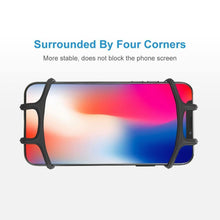Load image into Gallery viewer, Unbreakable Bike Black Mount Phone Bicycle Mobile Cellphone Holder Motorcycle Support
