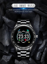 Load image into Gallery viewer, Smart Watch For Men With  LED Screen and  Heart Rate Monitor Blood Pressure Fitness tracker Sport waterproof Smartwatch
