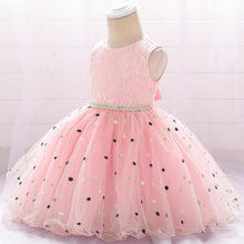 Load image into Gallery viewer, New Baby  Dots Printing Princess  Birthday Dress Ball Gown  Clothing Unique Design Perfect Gift
