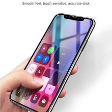 Load image into Gallery viewer, 10D Curved Edge Aluminum Alloy Tempered Glass for iPhone X XS MAX 11 12 Pro Max mini 6 6S 7 8 Plus Full Cover Screen Protector  Titanium Alloy Metal Edge Full Coverage Front Tempered Glass Screen Protector for iPhone
