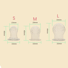 Load image into Gallery viewer, Modern NEW Baby Fresh Food Nibbler Pacifiers Feeder for Kids Fruit Feeding Nipple Safe Supplies Nipple Teat Pacifier For Baby and Kids
