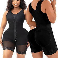 Load image into Gallery viewer, Tummy Bodyshaper Open Crotch Chest Support Post Op Bbl Faja Full Body Columbian Shapewear Women Fajas Colombianas Butt Lifter
