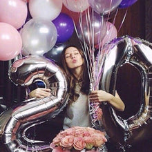 Load image into Gallery viewer, Birthday Helium Modern 32inch Luxury Number Foil Ballon For Party and Celebrations Modern Decoration
