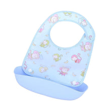 Load image into Gallery viewer, Baby Bibs Waterproof Silicone Feeding Saliva Towel Newborn Cartoon Aprons Baby Bibs Detachable For Kids
