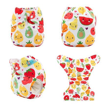 Load image into Gallery viewer, ModernLuxury Printed Baby Cloth Diaper Reusable Cloth Nappy Snap Adjustable Pocket Diaper Nappies For Baby Kids
