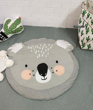 Load image into Gallery viewer, Creative Elephant Design Baby Play Mat  Round Carpet Cotton Animal Play Mat Newborn Infant Crawling Carpet For Baby Kids
