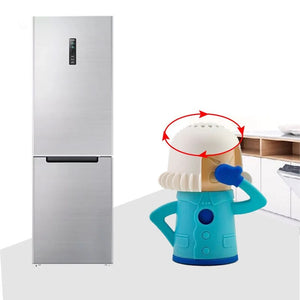 Kitchen Mama Microwave Cleaner Easily Cleans Microwave Oven Steam Cleaner Appliances for Kitchen Refrigerator Cleaning