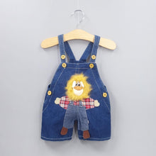 Load image into Gallery viewer, Modern Cartoon Baby Clothing Boys &amp; Girls Jeans Overalls Shorts Toddler Infant Rompers For Kids In Fashion Deisgn
