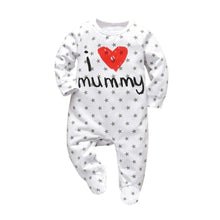 Load image into Gallery viewer, Modern Printed Baby Boys and Girls Romper Cotton Long Sleeve Jumpsuit for Infant Clothing Newborn Baby Kids
