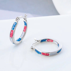 Healthcare Weight Loss Hoop Earrings Slimming Chakra Stainless Steel Healthy Stimulation Acupoint Gallstone Fashion Earrings