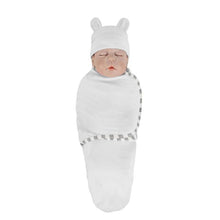Load image into Gallery viewer, Muslin Swaddle Newborn Organic Cotton Blanket Extract Envelope Baby Sleeping Things Bedding for Boys Girls with a Hat Blanket Bag
