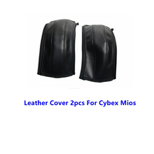 Load image into Gallery viewer, PU Leather Stroller Handle Covers &amp; Bumper Sleeve
