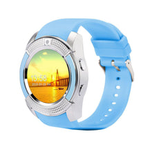 Load image into Gallery viewer, Famous Sport Men Smart Watch WIth SIM card For Android and IOS sistems With Camera Rounded Answer Call Dial Call Smartwatch and  Heart Rate Fitness Tracker
