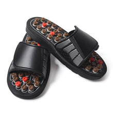 Load image into Gallery viewer, Massage Slipper Shoes for Mens Chinese Medicine Pedicure Accupressure Foot Treatment Healthcare Acupoint House Slippers
