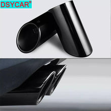 Load image into Gallery viewer, DSYCAR 1pair Chrome Plating Stainless Steel Car Exhaust Muffler Tip Pipes Covers ,universal car accessories
