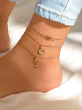 Load image into Gallery viewer, Luxury Bohemian Star Shell Ankle Bracelet Foot Jewelry Brecelet Simple Shell Anklets for Women Summer Style
