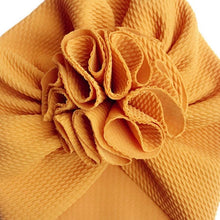 Load image into Gallery viewer, Flower Baby Hat Soft Cotton Hat Turban for Baby Girl Infant Toddler Newborn Baby Cap Headwraps
