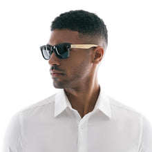 Load image into Gallery viewer, Natural Handmade Polarized Bamboo Classic Sunglasses for Men and Woman  Wooden Sunglasses Oculos de sol masculino With UV400 Protection for eye
