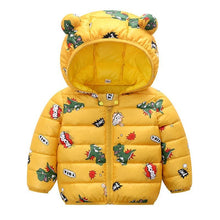 Load image into Gallery viewer, Shiny Modern Luxury Speciall Designed Winter Outerwear Hooded Coat &amp; Jacket Winter Fashion Kids clothing Models For  Babies and Girls 3-24 Months
