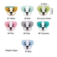 Load image into Gallery viewer, 5PCS/SET  Silicone Animal Beads BPA Free Baby Teething Beads Toy For Pacifier Clips New Born Silicone Rodent Tiny Rod Baby Teether For Baby Kids
