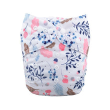 Load image into Gallery viewer, Baby One Size Fits All Reusable Baby Cloth Diaper with  Microfiber Insert Diaper For Baby Boys and Baby Girls In Modern New Printed Design

