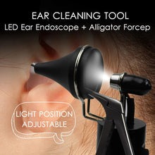 Load image into Gallery viewer, Ear Pick Endoscope Earwax Remover Hartmann Micro Alligator Crocodile Forceps Earpick Nose Operational Cleaner Clip Tweezers Set
